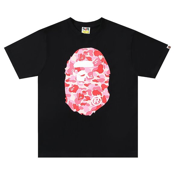 Bape Other - BAPE ABC Camo Big Ape Head T-shirt Black Pink | A Bathing Ape